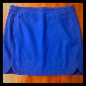 J Crew Wool Winter Skirt Size 8